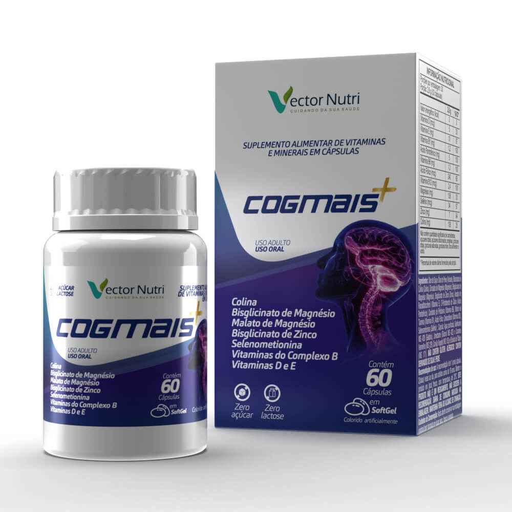 mockup_cogmais_vectornutri-Exibição atual (2).jpg COGMAIS 60 CAPS - VECTOR - Imagem 1